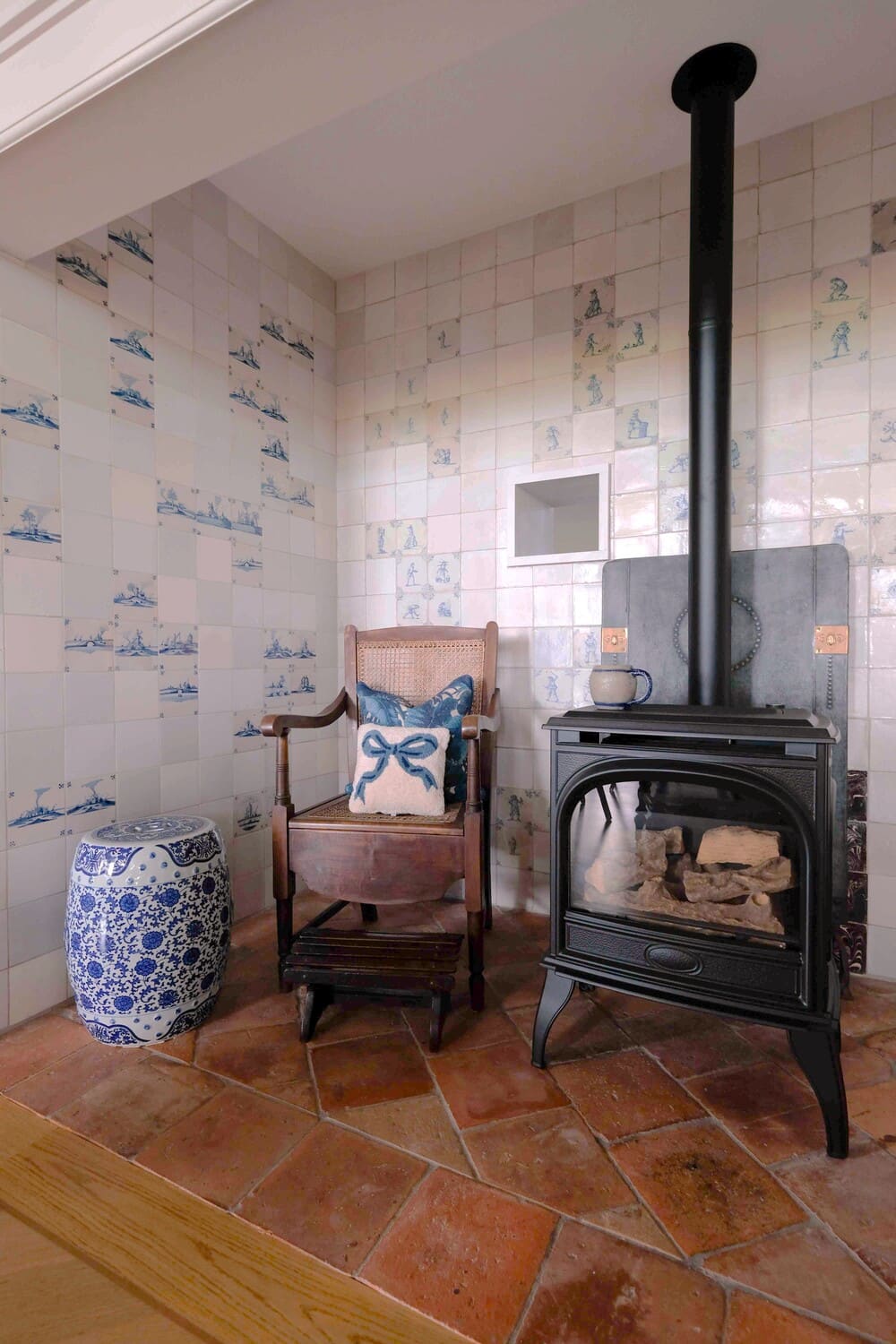 Historische schouw Houten, project van interieurstylist Kirsten Hermsen