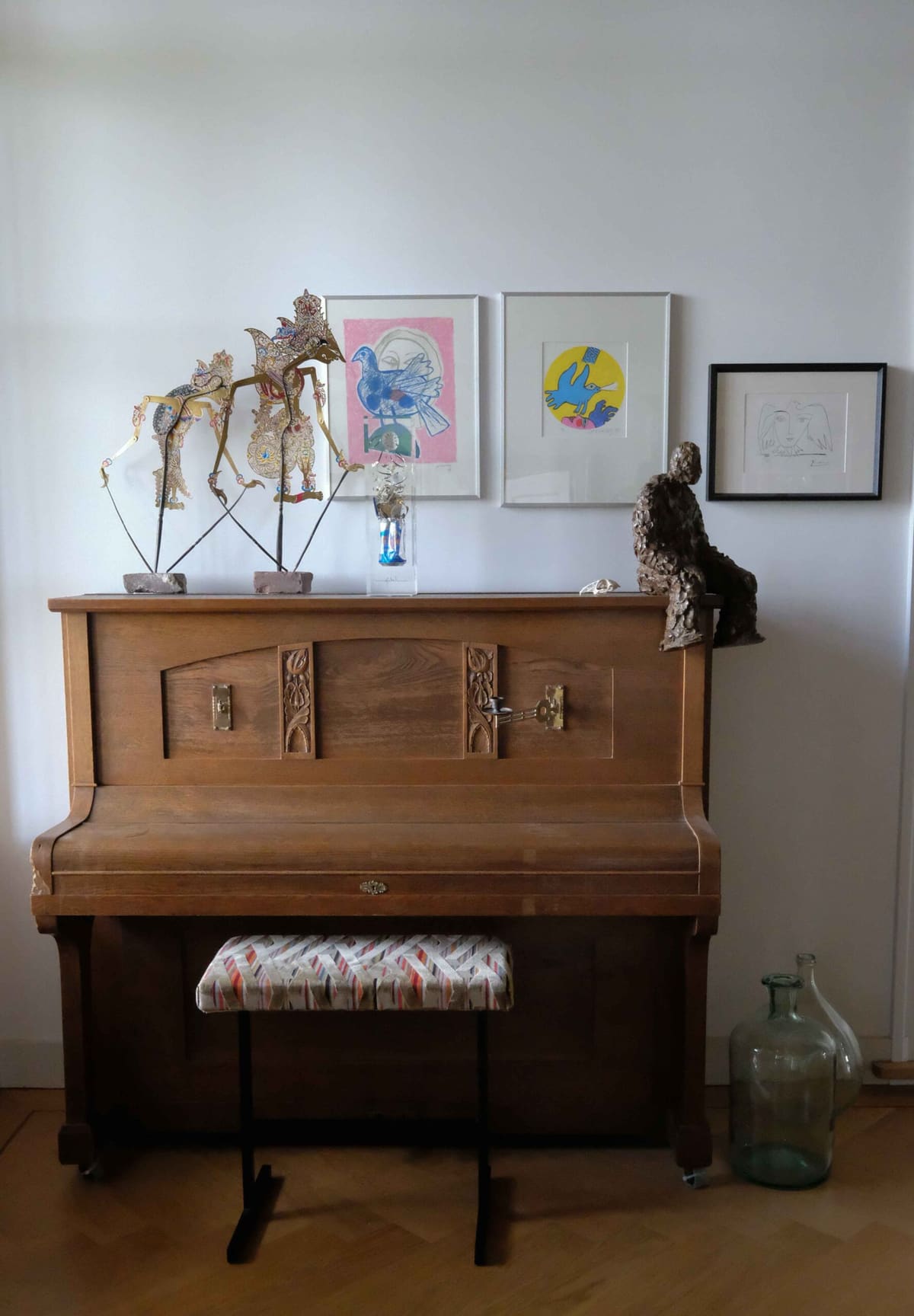interieurstyling-piano-kunst-persoonlijke-objecten-utrecht Interieurstyling met piano, kunst en persoonlijke objecten in sfeervolle woonruimte